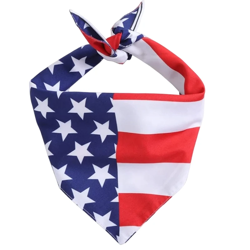 Holiday Dog Bandana Stars Stripes - Image 18