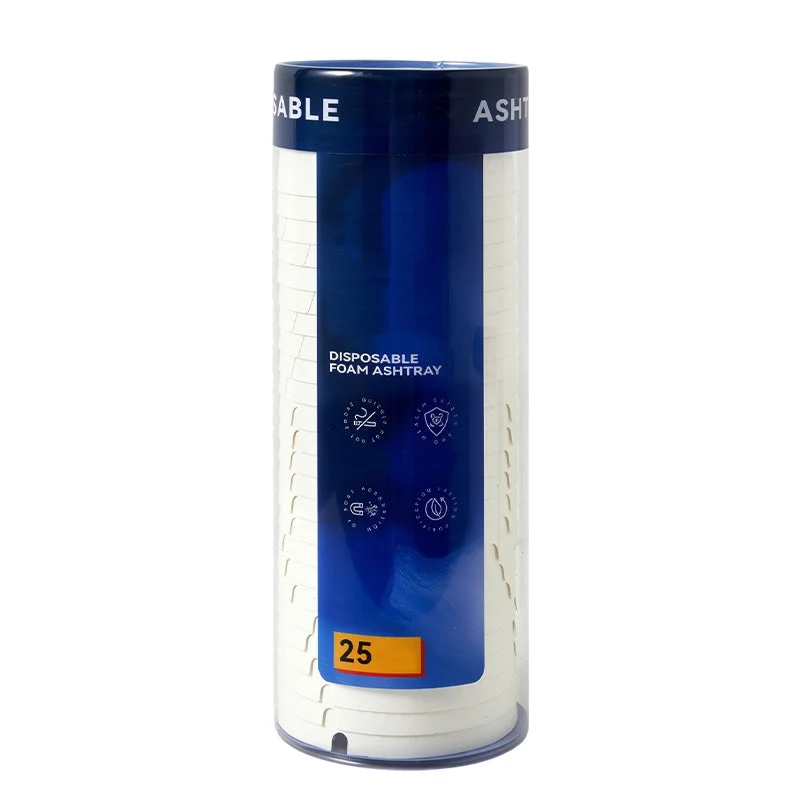 Disposable Ashtrays with Ash Absorbing Gel - Image 2