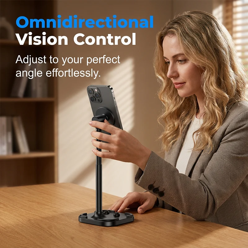 Magnetic Overhead Phone Stand for Desk - Image 2