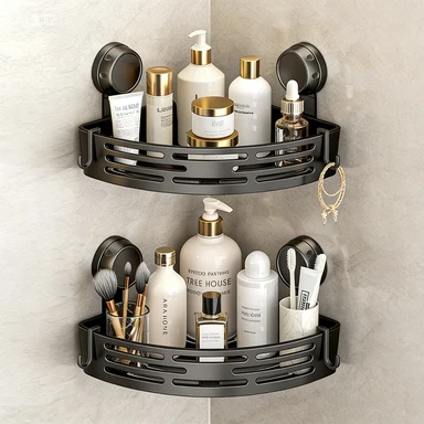 ⏳Limited-time 50% off⏰Wall Mounted Bathroom Organizer with Suction Cup - Image 10