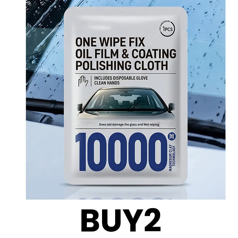 ππ§ Windshield oil removal wipes β eliminate glare, restore clarity, safe & mess-free! - Image 9
