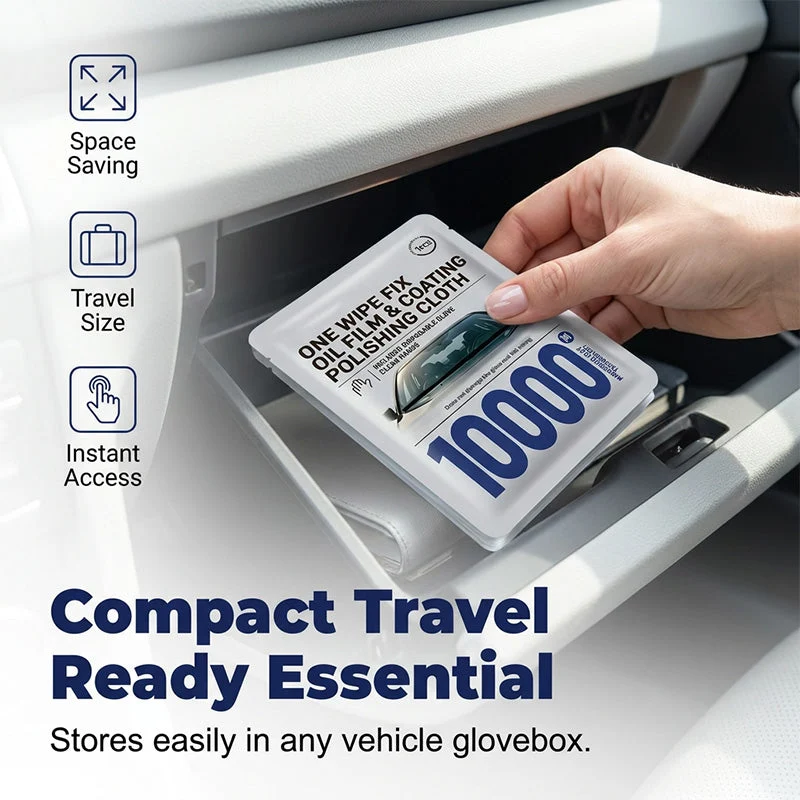 ππ§ Windshield oil removal wipes β eliminate glare, restore clarity, safe & mess-free! - Image 8