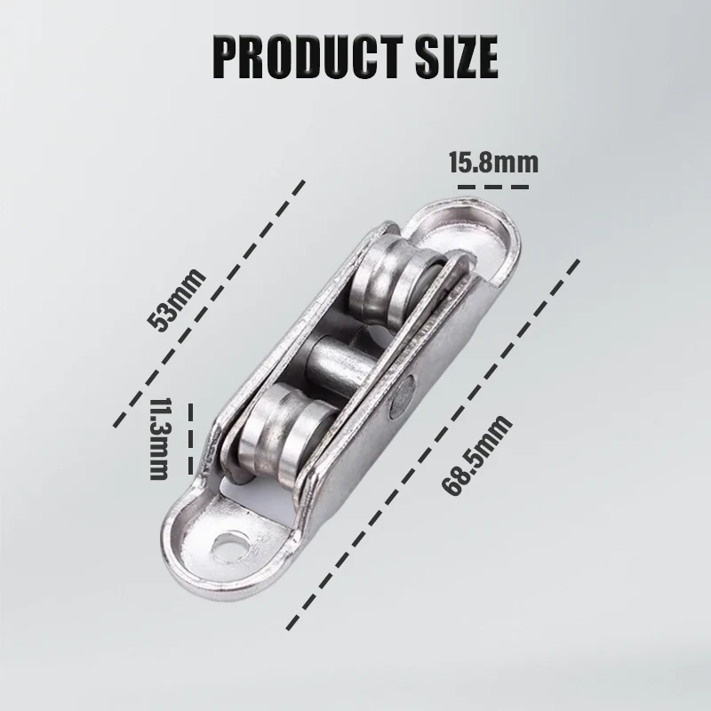 80/88 Zinc Alloy Pulley for PVC Windows & Doors - Image 9