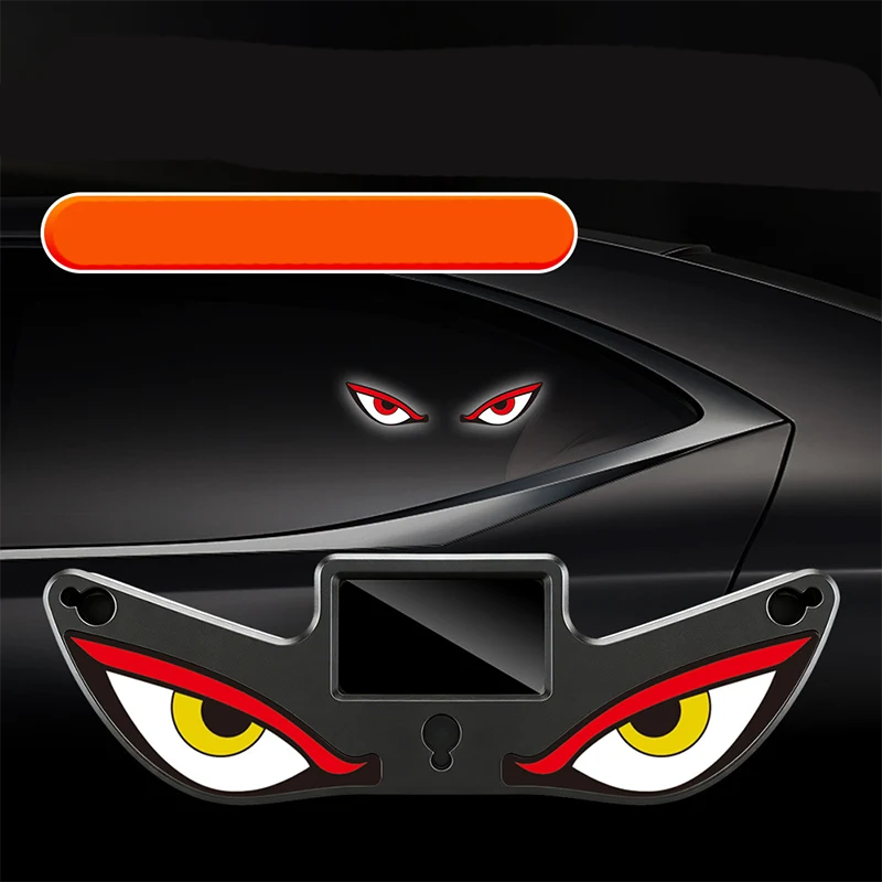 🔥 Hot Sale 50% OFF 🌟Solar Powered Devil's Eye LED Car Warning Light: Shine In Style 🚗💡 - Image 2