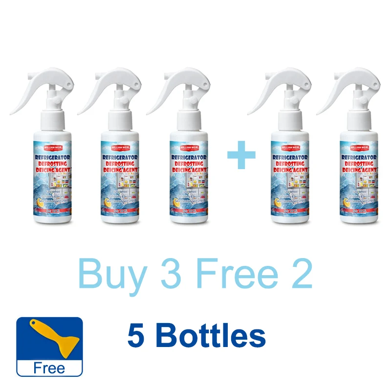 🧊Limited Time Promotion 50% OFF🧊Defrosting Spray for Fridge Freezer🎁(With free spatula) - Image 9