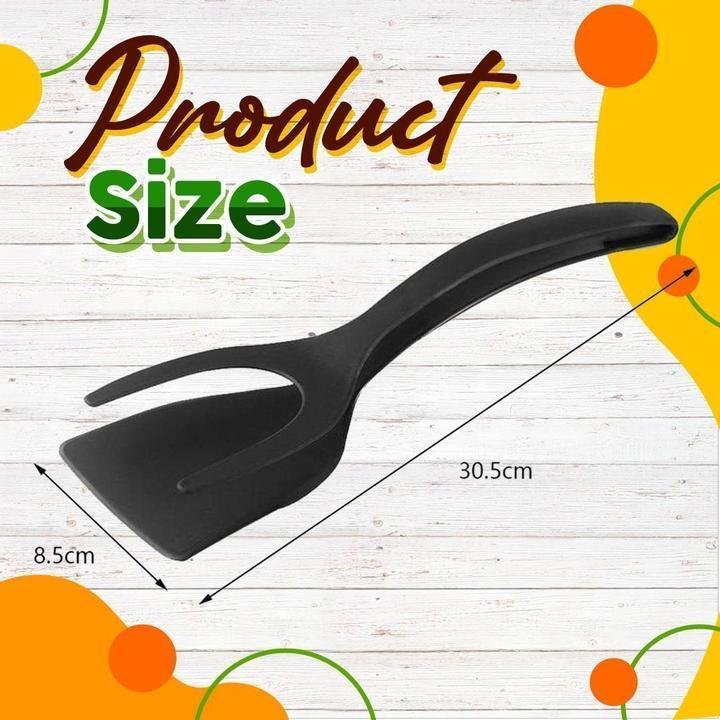 🍳 50% OFF NOW!🥩 2-in-1 Spatula Clip – Heat-Resistant Silicone & Non-Slip Handle – Kitchen Cooking Essential 🔥 - Image 8