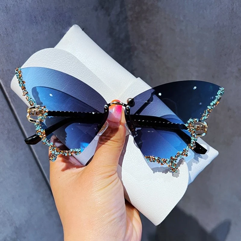 💥HOT SALE - 50% OFF🔥Diamond Butterfly Sunglasse - Image 2