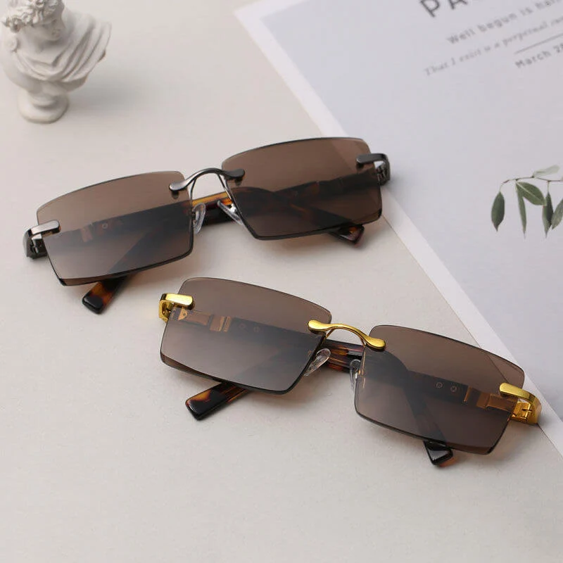 Natural crystal lens sunglasses - Image 7