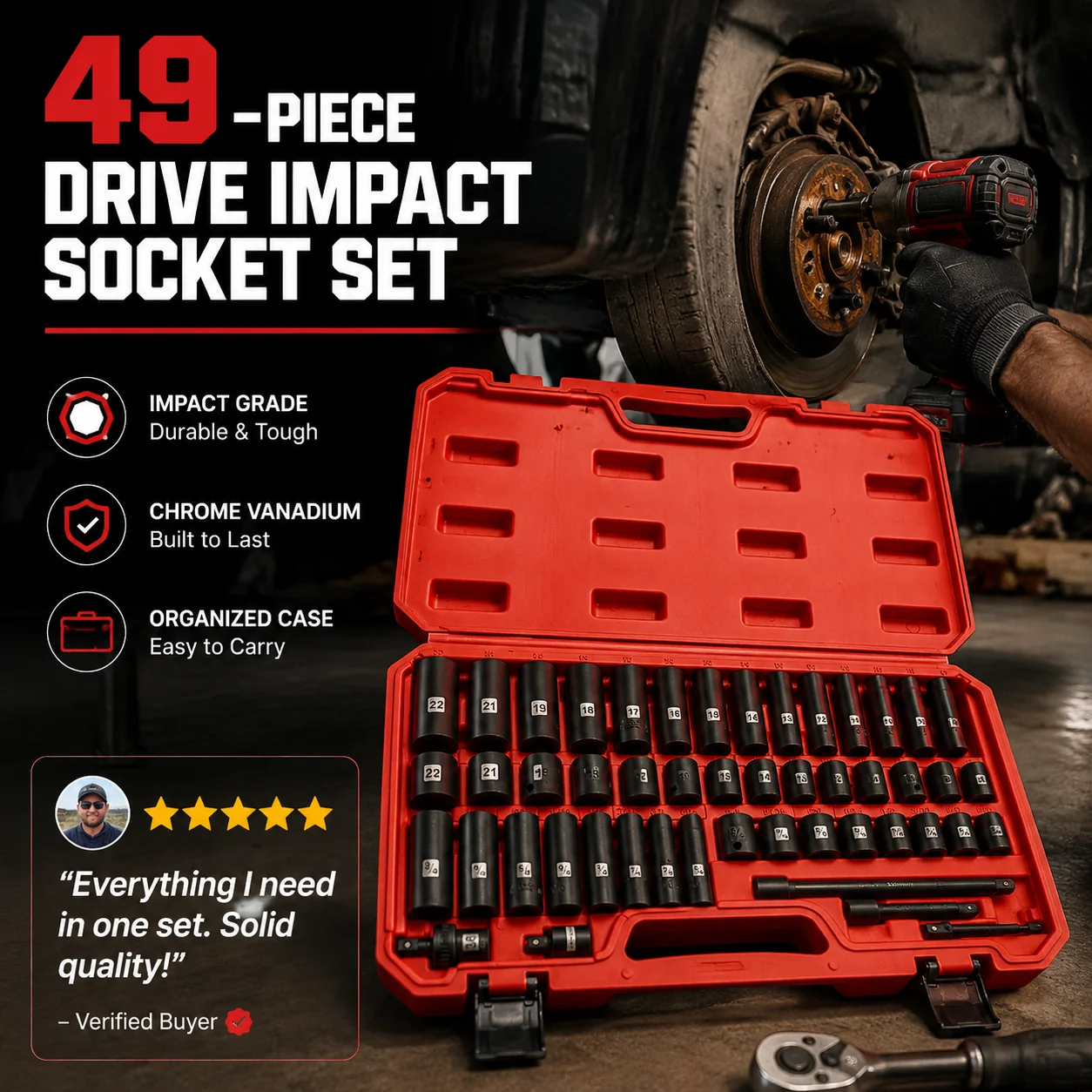 📢📢49% OFF⏰Drive Impact Socket Set - Image 5
