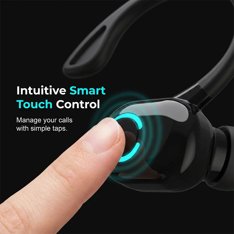 Wireless Earhook Bluetooth 5.2 Earbud Stereo Sports Earphone - სურათი 8
