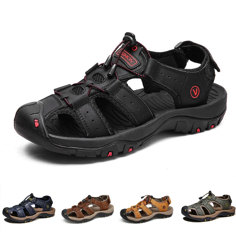 đ„ NEW HOT SALE đ„Comfortable leather outdoor beach shoesăBuy 2 pairs , Free shippingă - Image 5