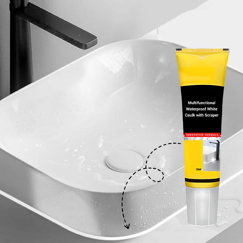 ✨Buy 2 Get 1 Free✨Multifunctional Waterproof White Caulk with Scraper🛠️🧱 - Image 2