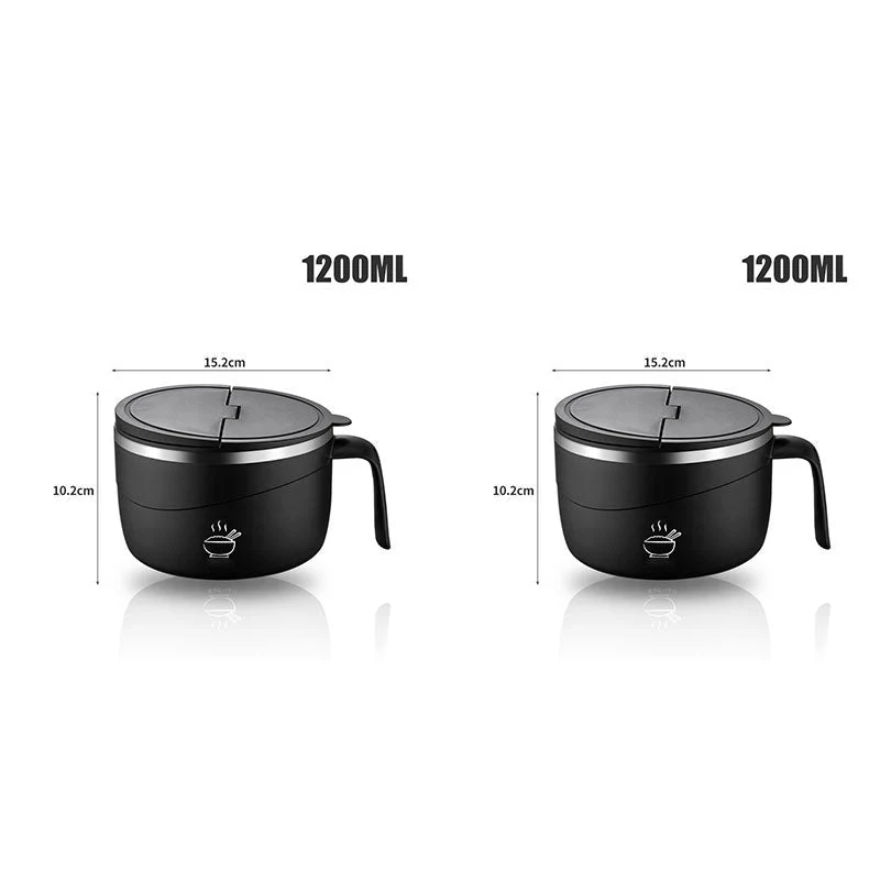 🍲50% OFF!🍜304 Stainless Steel Insulated Ramen Bowl🔥 - Image 9