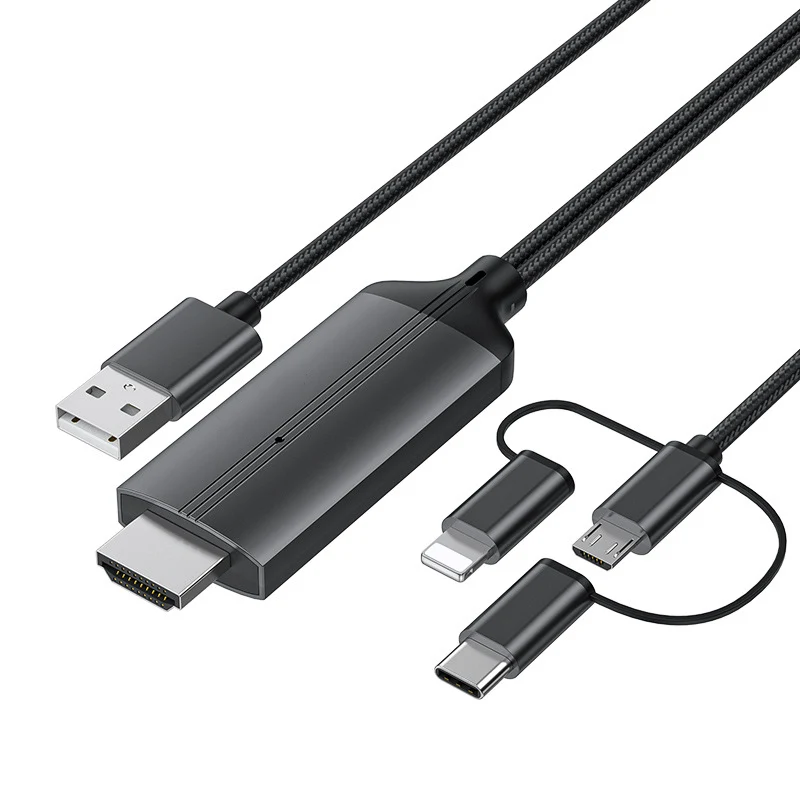 3-in-1 Phone to HDMI Adapter Cable - Image 7
