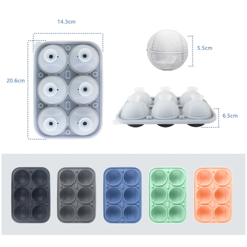 Baseball Sphere Ice Cube Mold - Image 6