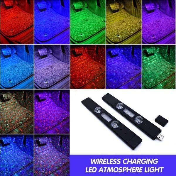 🔥 Wireless Charging LED Ambient Light