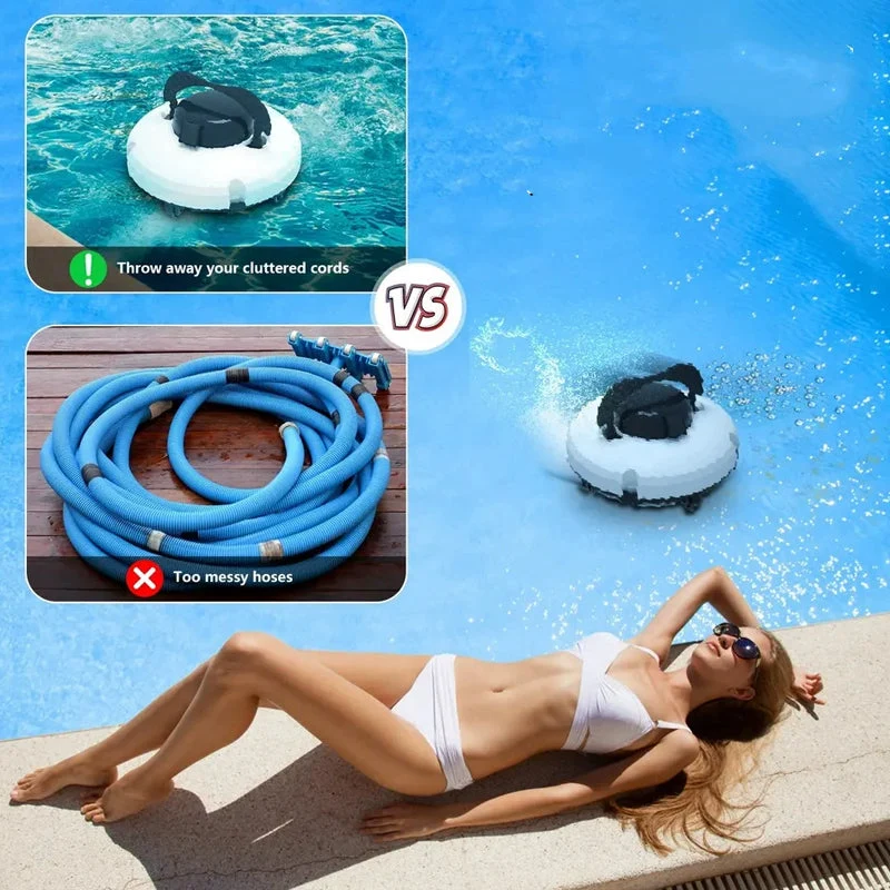 ⏰🔥50% OFF! 🤖 Pool Cleaning Robot – Cordless, Powerful, Smart & Effortless Cleaning 🌊✨ - Image 6