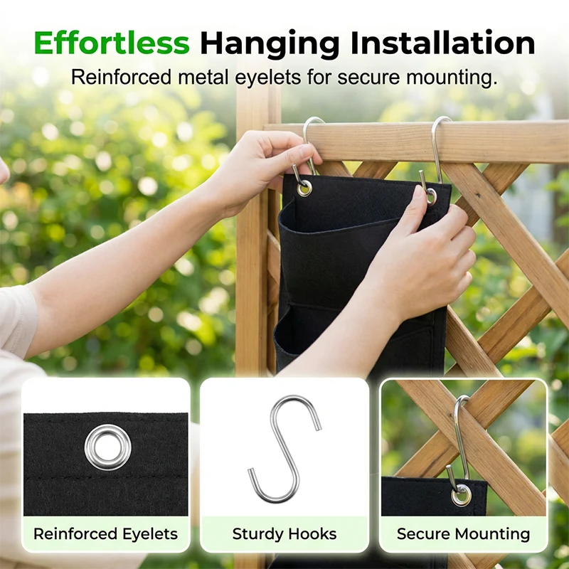 📢📢Buy 3 Get 1 Free⏰Space Saving Vertical Planter Bags🪜🌱 - Image 4