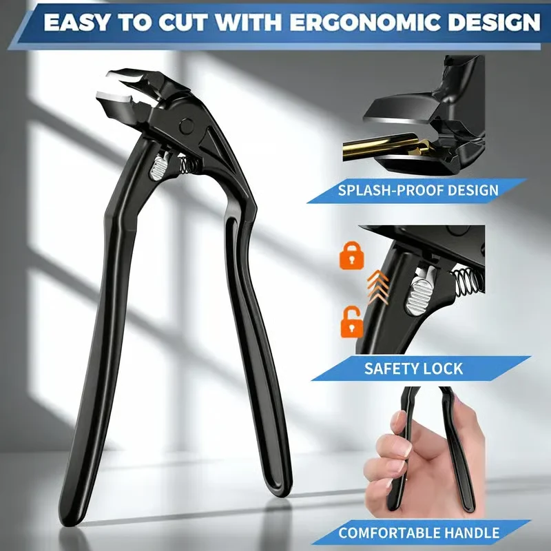 Stainless Steel Curved Nail Clipper – Ergonomic & Easy for Seniors - Image 6