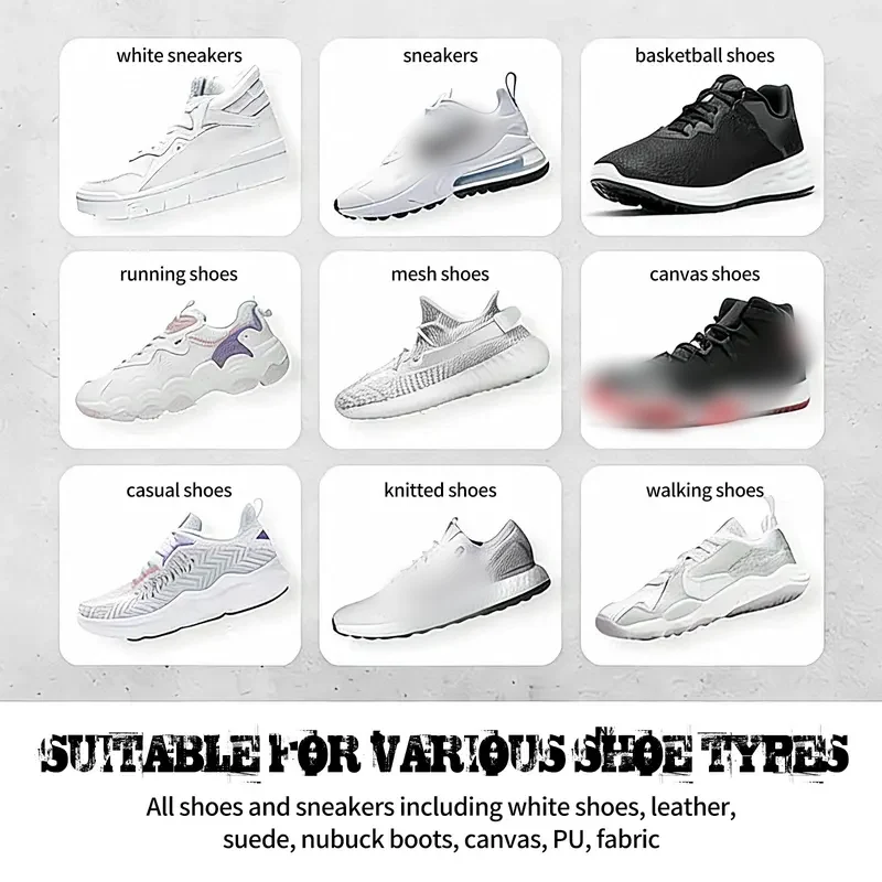 Waterless White Shoe Foam Cleaner for Sneakers - Image 5