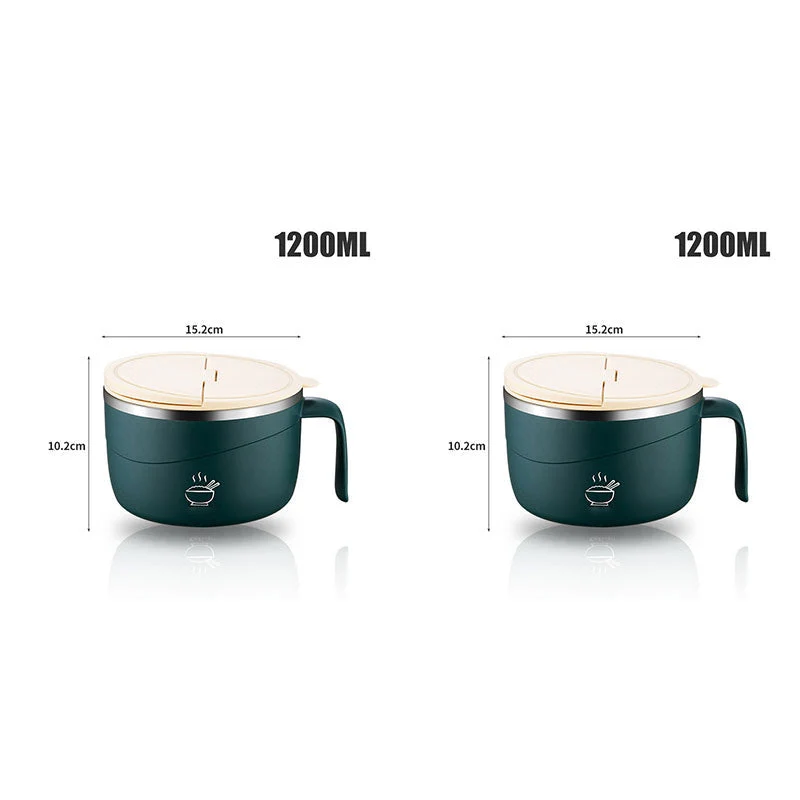 🍲50% OFF!🍜304 Stainless Steel Insulated Ramen Bowl🔥 - Image 13