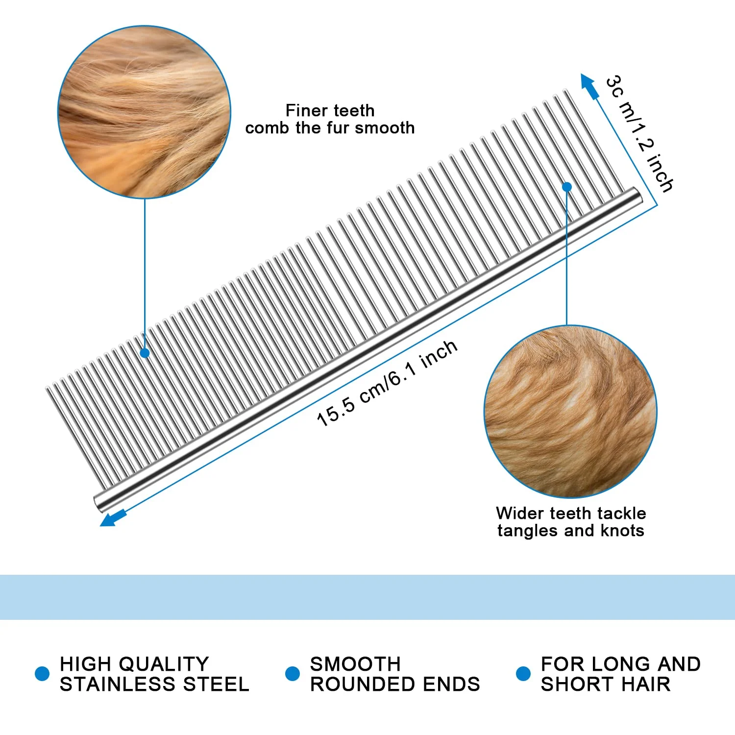 ⏰🔥LIMITED TIME 50% OFF! 🐾 Professional Deshedding Tool for Dogs & Cats – Gentle, Efficient & Fur-Free Home ✨💖 - Image 18