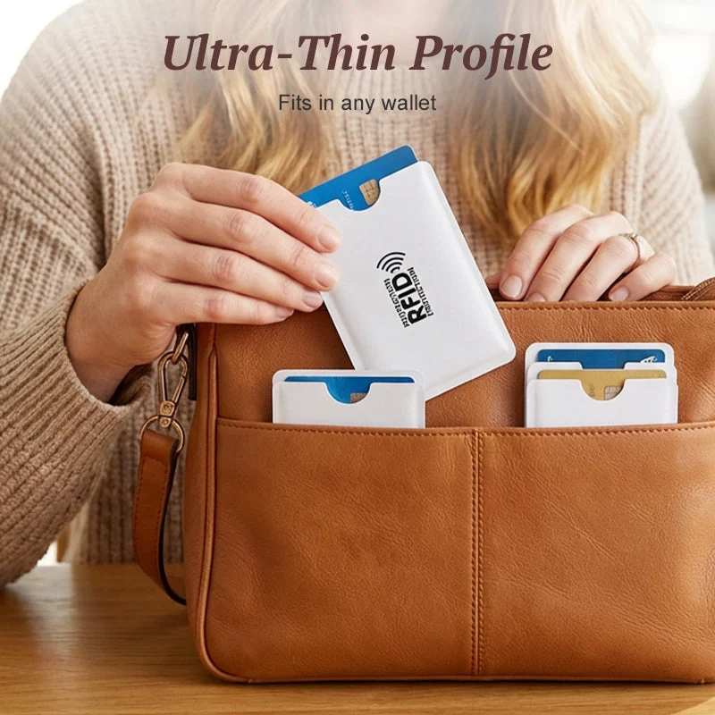 RFID Blocking Sleeves for Credit Cards - სურათი 4
