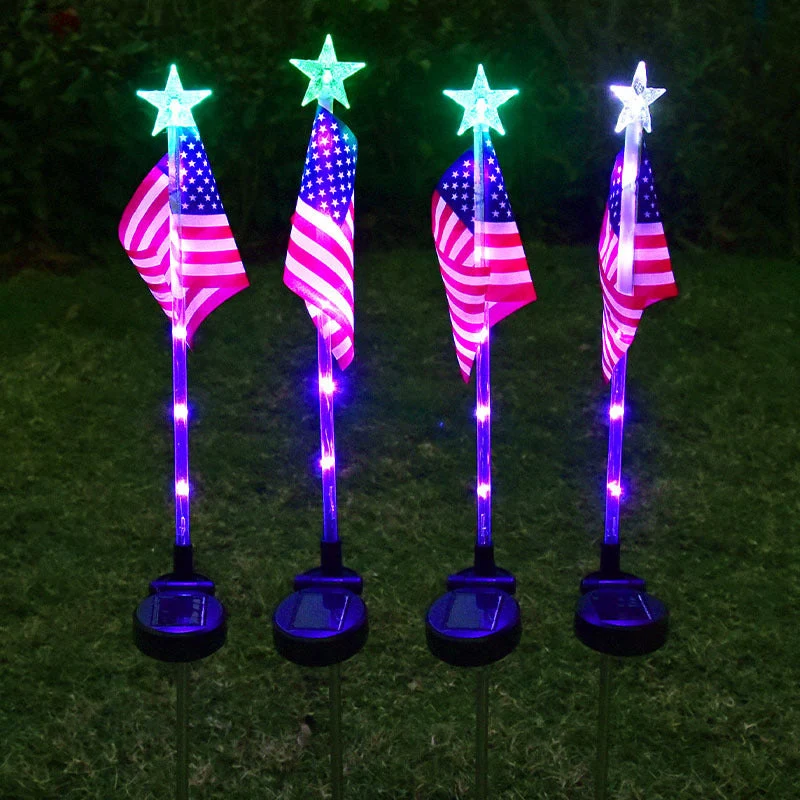 šBuy More Save MorešOutdoor Solar Flag Stake Lights - Image 8
