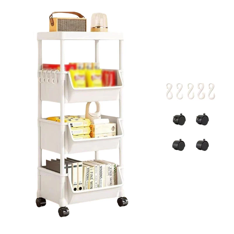 Multi-Tier Rolling Storage Cart for Narrow Spaces - Image 16