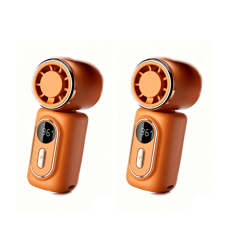 Portable Clip-On Fan with LED Display - Image 13