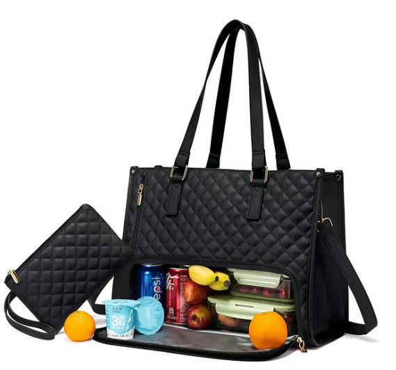 🔥Hot Sale 50% OFF🔥3 in 1 Lunch Tote Bag for Women🎁Free Matching Wallet⏰