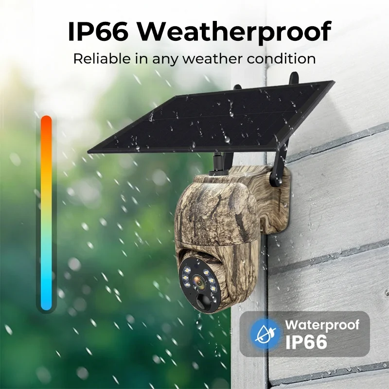 Solar PTZ Security Camera - სურათი 8