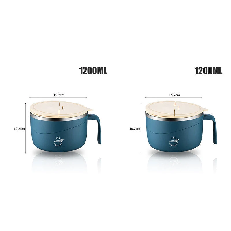 🍲50% OFF!🍜304 Stainless Steel Insulated Ramen Bowl🔥 - Image 15