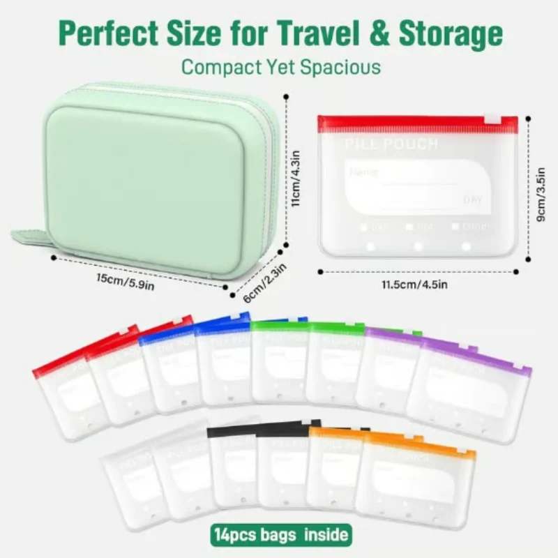 A8 Waterproof Pill Organizer Set - Image 14