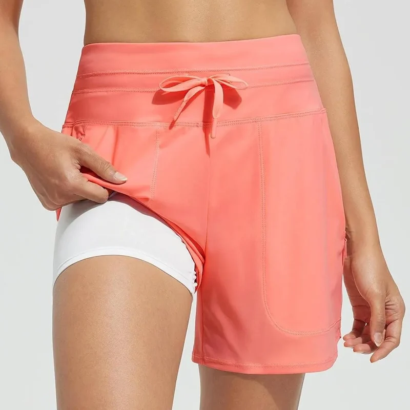 Women’s Athletic Shorts with Pockets - Image 4