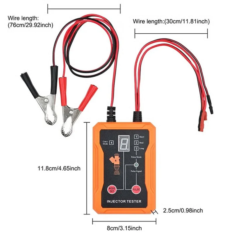 ⏱️ 2026 Bestseller | Diagnose & Clean in Minutes | 4-Mode Injector Tester 💨【Hot Sale】 - Image 7