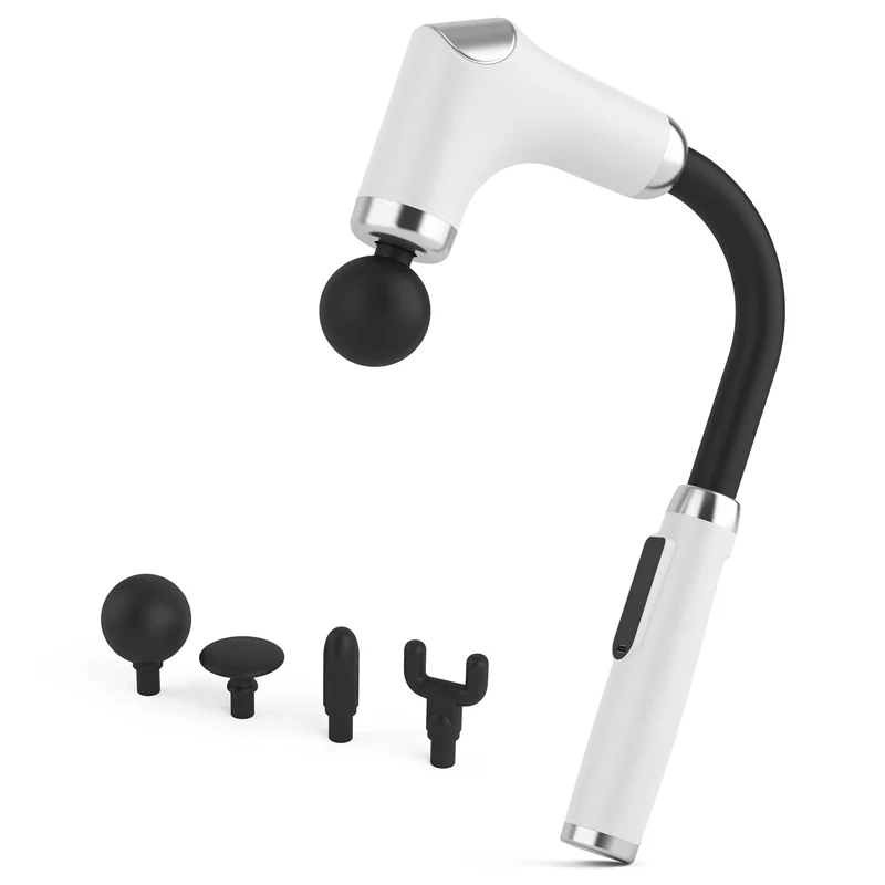 Portable Percussion Massage Gun with Extension Handle - Image 2