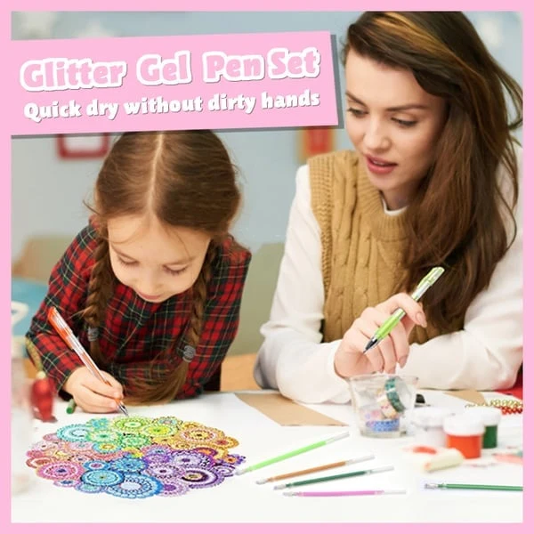 🎄Early Christmas 60% OFF🎉🎁 Glitter Gel Pen Set