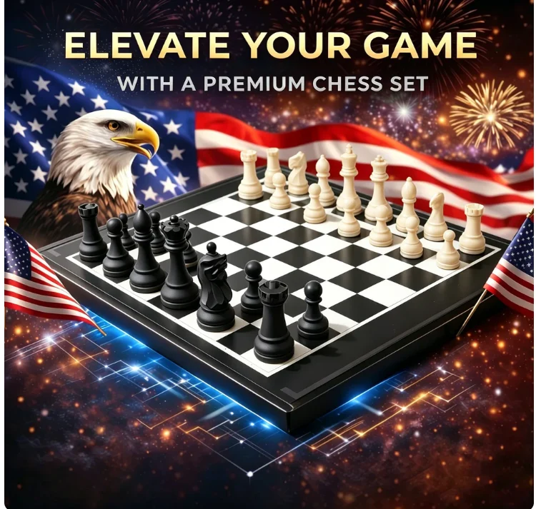 🔥 Limited-Time 50% OFF🔥 250th Anniversary Special Edition Chessboard & Pieces