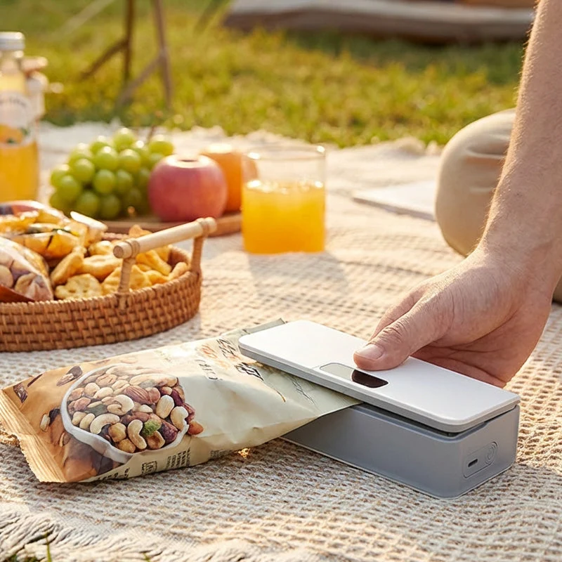 Rechargeable 2-in-1 Mini Bag Sealer with Cutter - Image 7