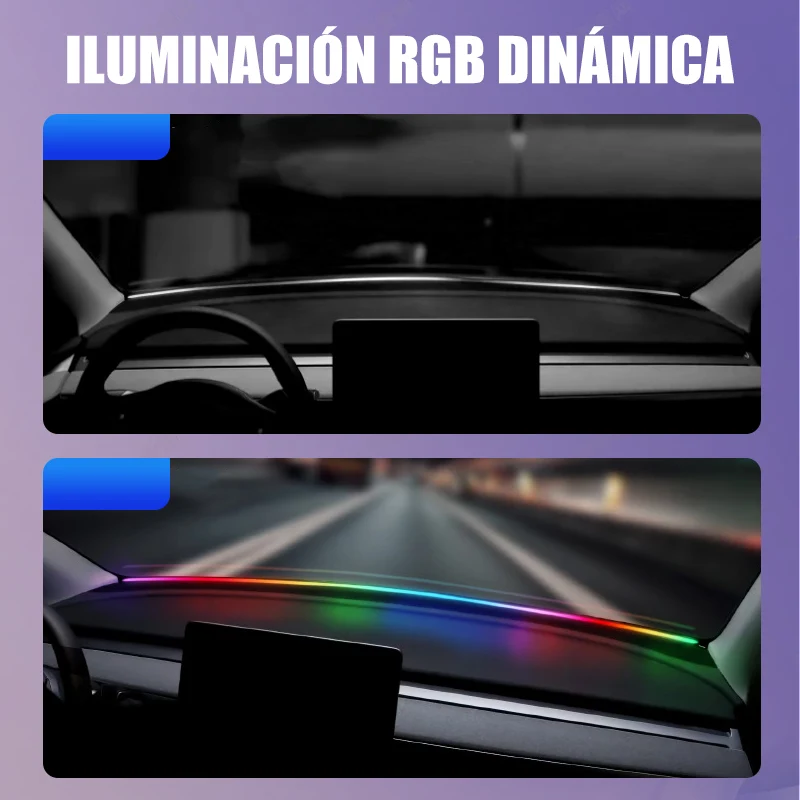 RGB LED Strip Light Kit for Car Dashboards - Image 4