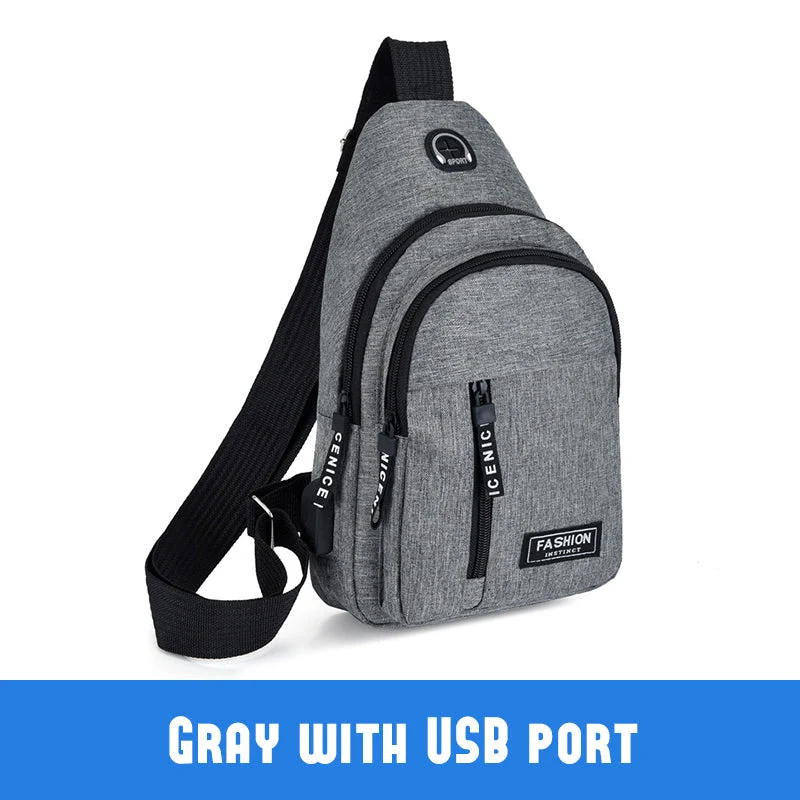 Sling Bag with USB Port - Image 10