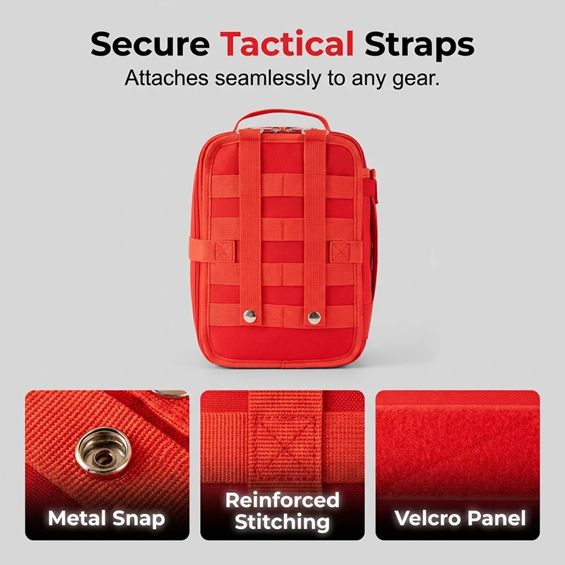 Oxford Cloth Emergency Medical Organizer Bag - Image 4
