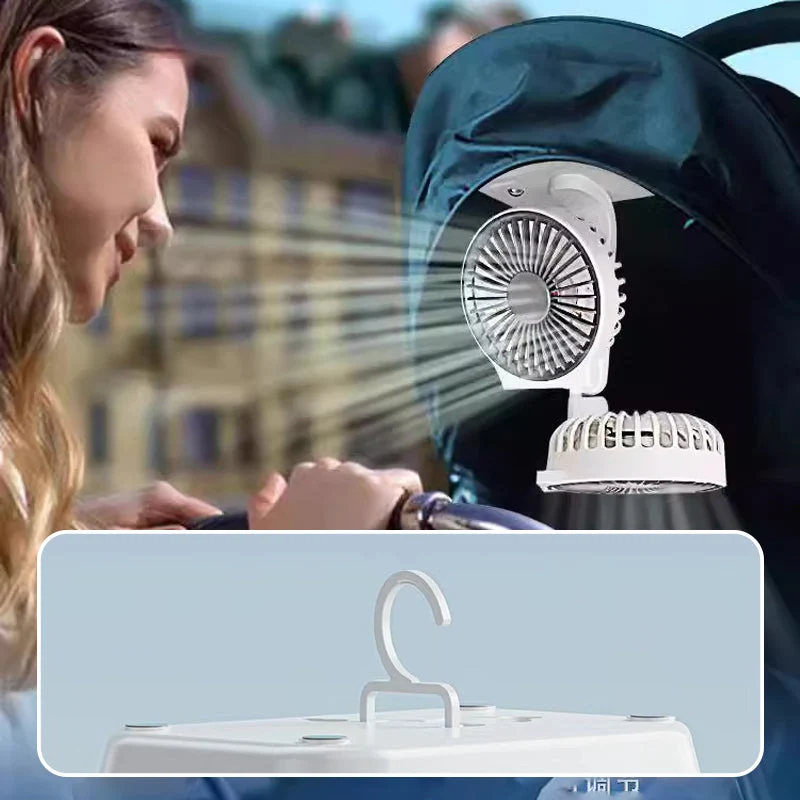 ⏳Time-limited Special⏰Desktop Oscillating Dual Head Fan🌬️ Powerful, Silent, Versatile😎 - Image 7
