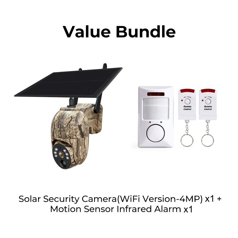 Solar PTZ Security Camera - სურათი 14