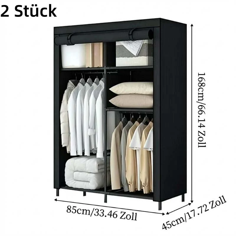 🔥Last Day Sale 49%🔥Easy-to-assemble wardrobe made of non-woven fabric - Image 18