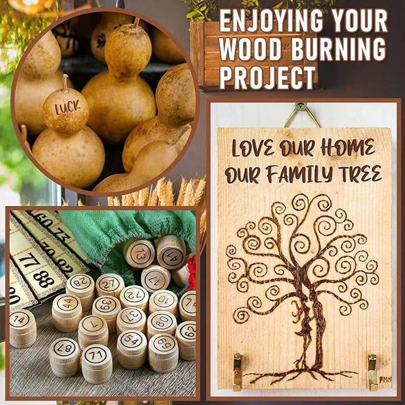 🔥Last Day Sale 49%🔥26 Letters Copper Mold —DIY Wood Burning/Carving Set - Image 3