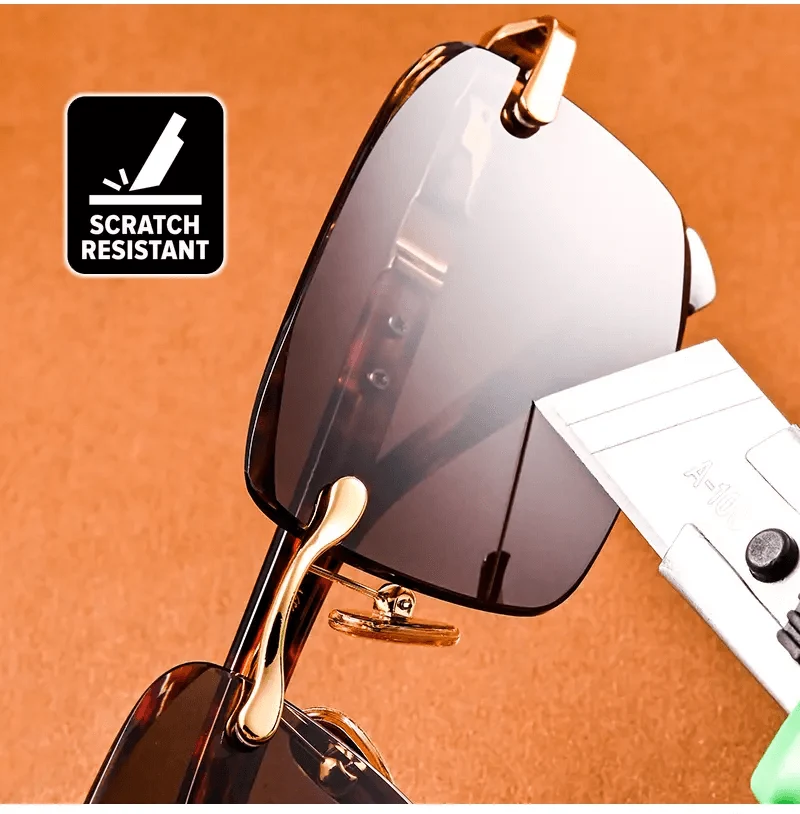 Natural crystal lens sunglasses - Image 9