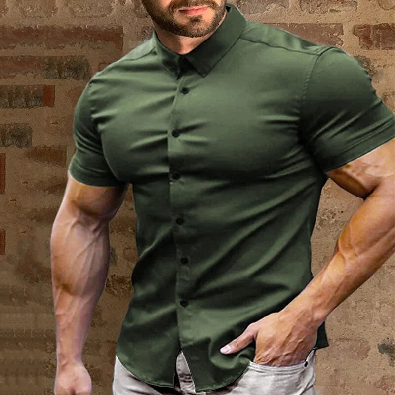 👔 50% OFF NOW! ✨ Men's Non-Iron Button-Up – Wrinkle-Free, Premium Cotton & Classic Fit (M–3XL) 🏢 - Image 5