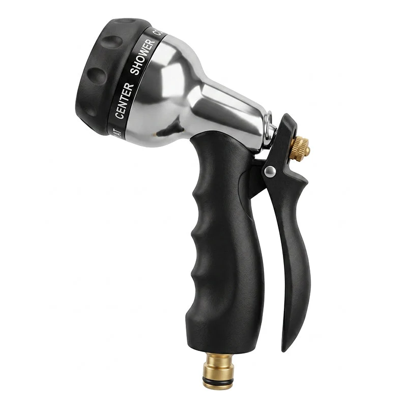 Heavy-Duty Metal Garden Hose Nozzle Sprayer - სურათი 9
